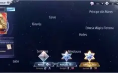Conta Saint  Seiya top