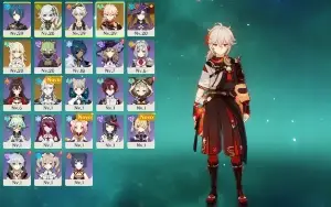 Genshin AR33+Neuvillete+Nahida+Kazuha+Mona C1