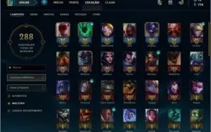 Conta League of legends G4,94 champ,50 skins,6 pag de runa