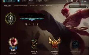 Conta League of legends G4,94 champ,50 skins,6 pag de runa