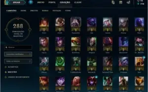 Conta League of legends G4,94 champ,50 skins,6 pag de runa
