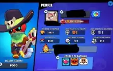 Conta Brawl Stars 73/76, +24k troféus e diversas skins