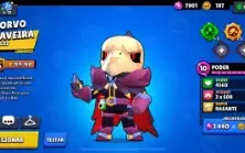Conta Brawl Stars 73/76, +24k troféus e diversas skins