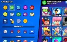 Conta Brawl Stars 73/76, +24k troféus e diversas skins