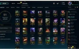 conta lol level 30 unranked