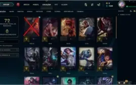 Conta de lol diamante season passada