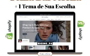 Tema Shopify Barcelona + Atualizações E Brindes