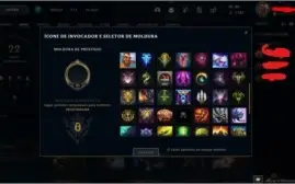 CONTA UNRANKED (EX OURO 4), COM 69 CAMPEÕES E 22 SKINS