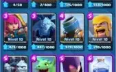 CLASH OF CLANS CV10 COM CLASH ROYALE ARENA 12 8 LENDARIAS