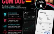Conta Tiktok Shop Alemanha Com Doc