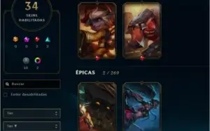 Conta de League of Legends