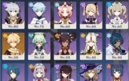 CONTA AR55 DILUC C1, TARTAGLIA C1, ZONG, XIAO