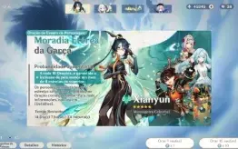 Conta Genshin AR56 - 7 Personagens 5* 45K Gemas e 37 Desejos