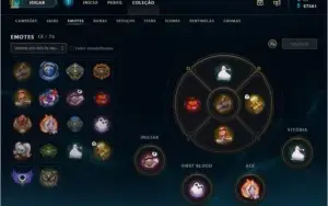 Conta de LoL