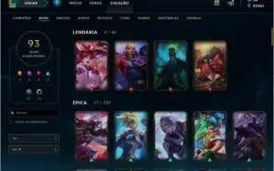 Conta de LoL