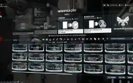 Épica conta de Warframe lvl 2°Nível Lendario + Rivens God Ro