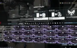 Épica conta de Warframe lvl 2°Nível Lendario + Rivens God Ro