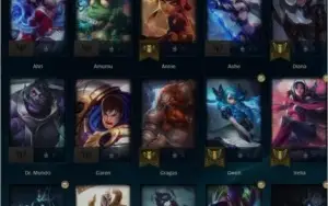 conta lol master poucos game
