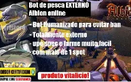 Bot de Pesca Albion online (VITALÍCIO)