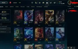 Vendo Conta Lol gold 4 140 Skins
