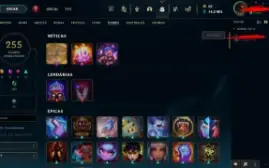 Vendo Conta Lol gold 4 140 Skins