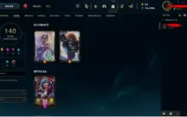 Vendo Conta Lol gold 4 140 Skins