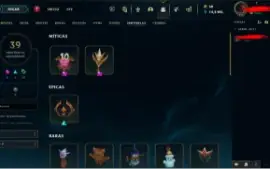 Vendo Conta Lol gold 4 140 Skins