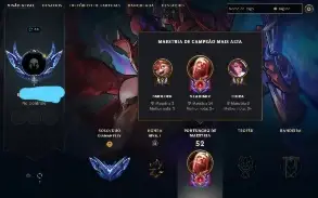 Conta Lol D4 Smurf