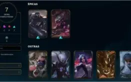 Conta Diamante 4 LOL - 66% de Winrate