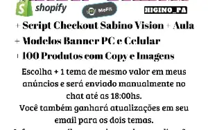 Tema Shopify MeFit - Tema Fitness + Atualizações e Bônus
