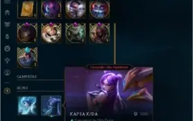 CONTA DE LOL B1, 11 skins, 1 LENDÁRIA, 5 ÉPICAS