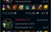 Conta lol Bronze V 74 Campeões