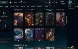 Conta Platina 3 com Emote Mestre 154 Campeões