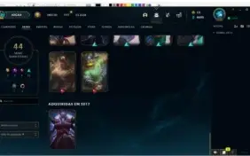Conta Platina 3 com Emote Mestre 154 Campeões