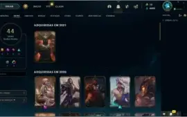 Conta Platina 3 com Emote Mestre 154 Campeões
