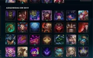 Conta League of Legends Abandonada