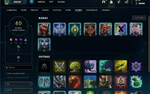 Conta Diamante 1 com 25 Champs e 1 Skin