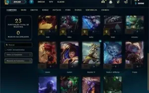 Conta Diamante 1 com 25 Champs e 1 Skin