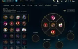 Conta Diamante 1 com 25 Champs e 1 Skin