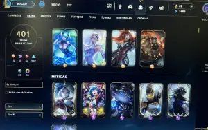 Conta de League of Legends + Valorant