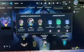 Conta de League of Legends + Valorant