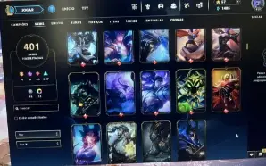 Conta de League of Legends + Valorant