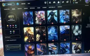 Conta de League of Legends + Valorant