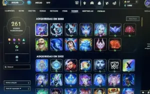 Conta de League of Legends + Valorant