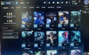 Conta de League of Legends + Valorant