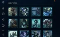Conta League of Legends Full Acesso - 145 Champs e 49 Skins