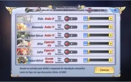 Conta Saint Seiya awakening  servidor A125  770  gemas