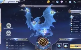 Conta Saint Seiya awakening  servidor A125  770  gemas