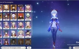 GANYU C1+ DILUC+ VENTI+ ZHONG+ MONA+ QIQ+ ALBED+ (4)ARMAS 5*