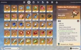 GANYU C1+ DILUC+ VENTI+ ZHONG+ MONA+ QIQ+ ALBED+ (4)ARMAS 5*